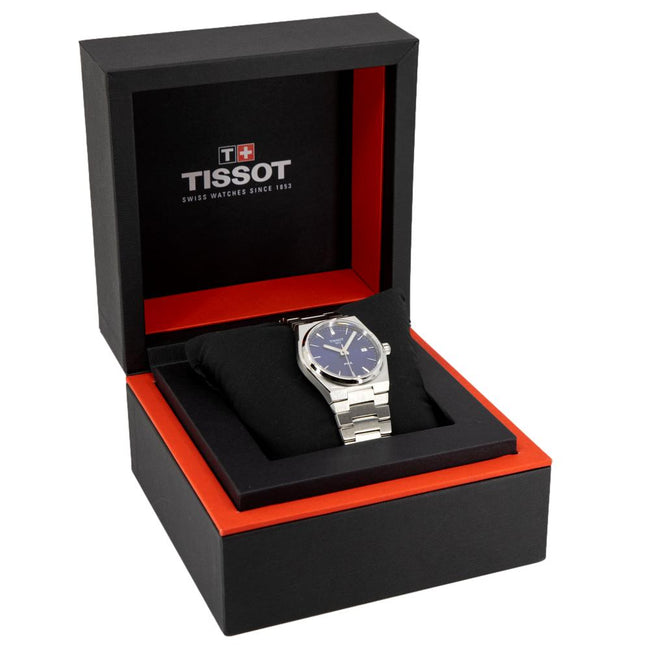 Tissot Ladies T137.210.11.041.00 PRX Blue Dial 35mm Watch