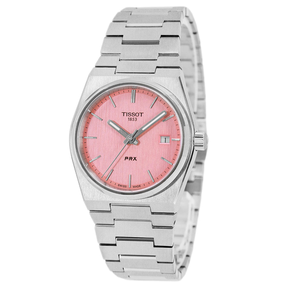 Tissot Unisex T137.210.11.331.00 PRX Pink Dial 35mm
