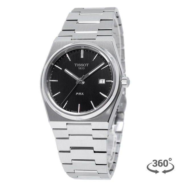 Tissot Men's T137.410.11.051.00  PRX Black Dial Quartz