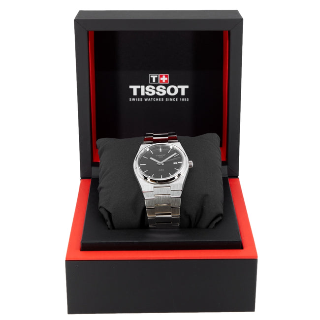 Tissot Men's T137.410.11.051.00  PRX Black Dial Quartz