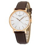 Tissot Men's T143.410.36.011.00 Everytime Silver Dial Watch