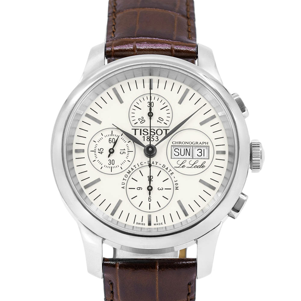 Tissot Men's T41.1.317.31 Le Locle White Dial Auto