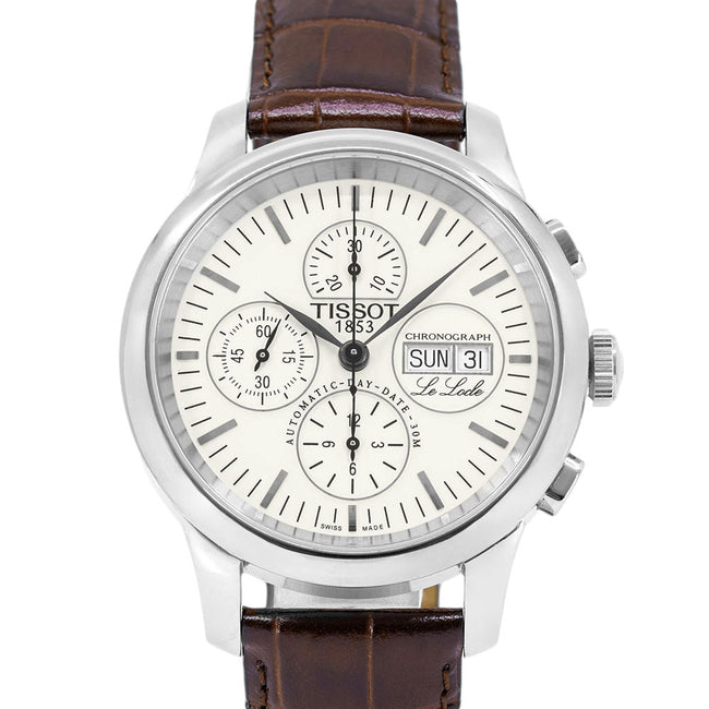 Tissot Men's T41.1.317.31 Le Locle White Dial Auto
