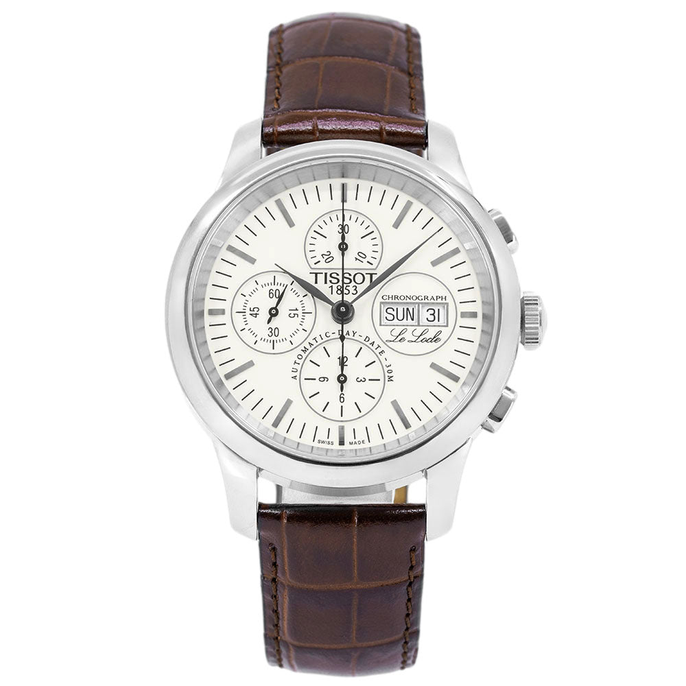 Tissot Men's T41.1.317.31 Le Locle White Dial Auto