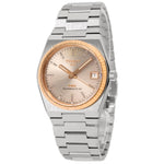 Tissot Ladies T931.207.41.336.00 PRX 18k Gold Bezel Auto