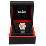 Tissot Ladies T931.207.41.336.00 PRX 18k Gold Bezel Auto