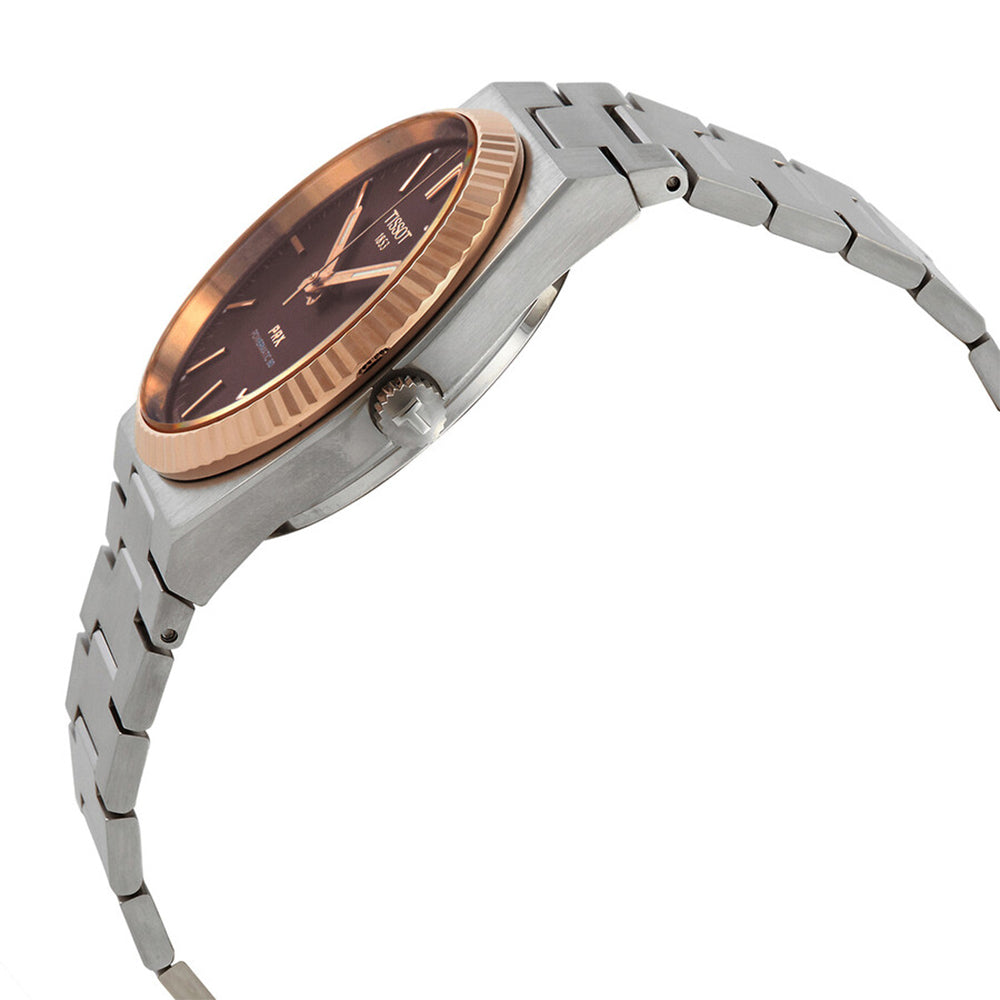 Tissot Men's T931.407.41.291.00 PRX Gold Bezel Powermatic 80