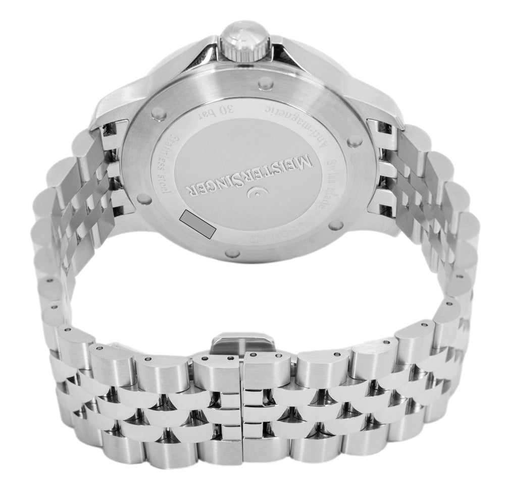 Meistersinger Men's UN902 Unomat Black/Old Radium Auto