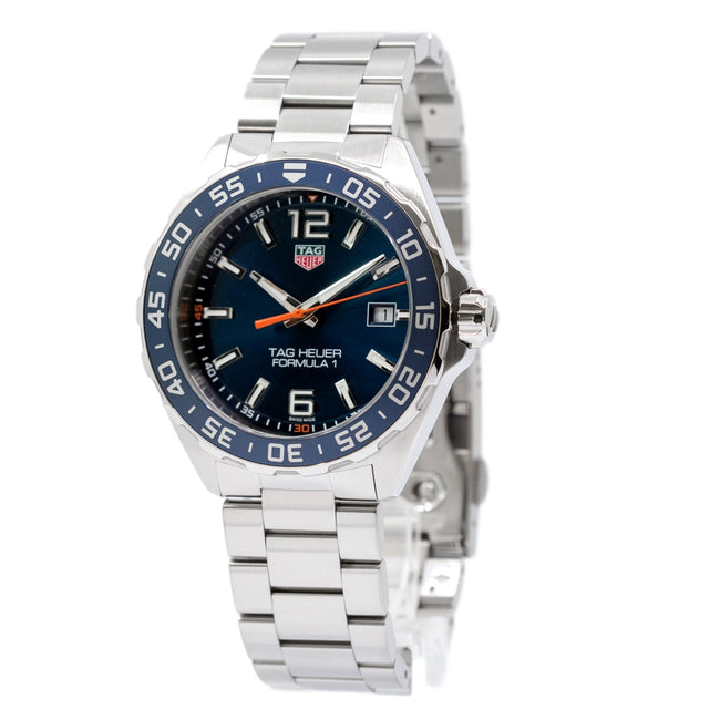 Tag Heuer Herrenuhr WAZ1010.BA0842 Formel 1 Blaues Zifferblatt