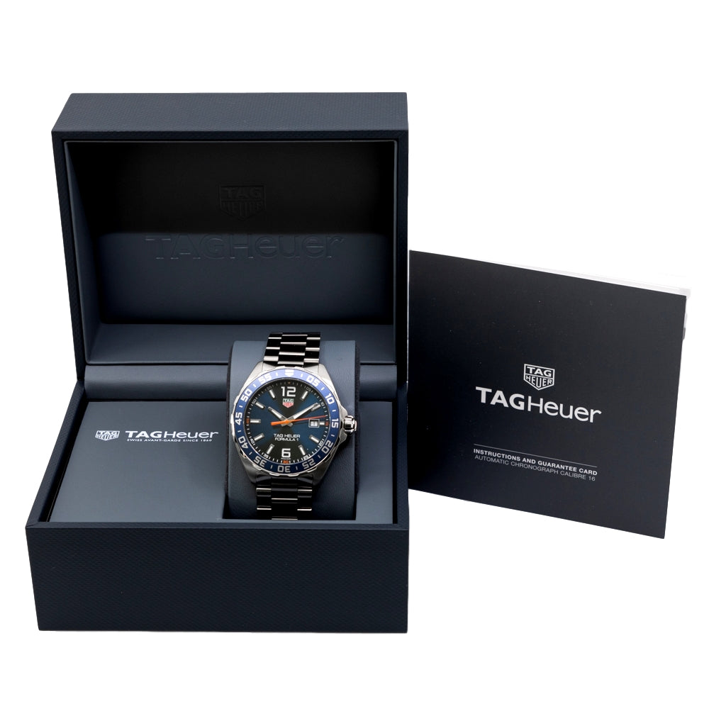 Tag Heuer Men's WAZ1010.BA0842 Formula 1 Blue Dial Watch