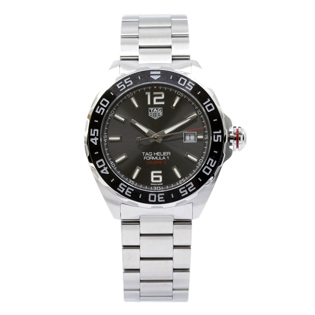 TAG Heuer Herrenuhr WAZ2011.BA0842 Formel 1 mit grauem Zifferblatt
