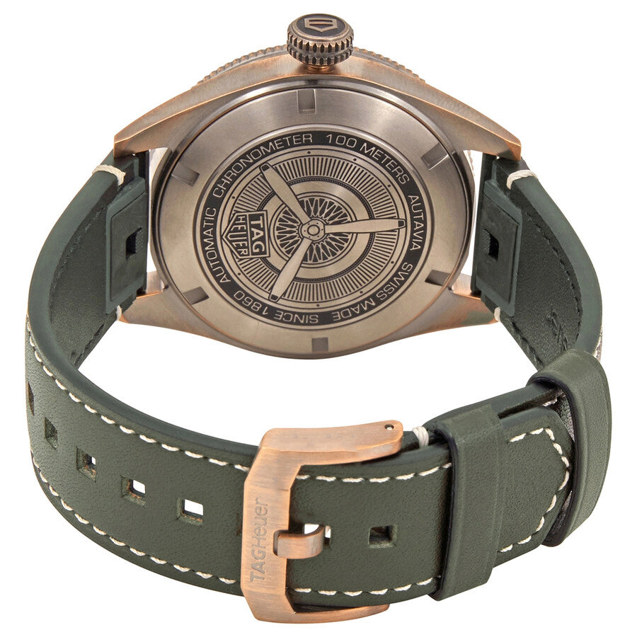 Tag Heuer Men's WBE5190.FC8268 Autavia Green Dial Watch