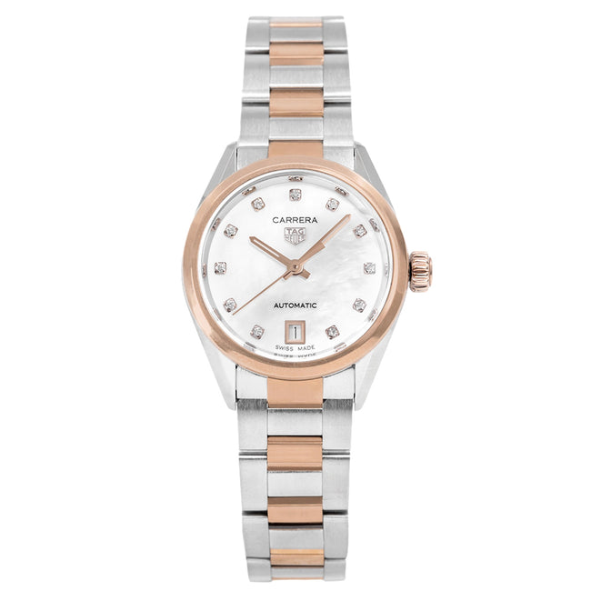 Tag Heuer Women's WBN2450.BD0569 Carrera Date 29mm Automatic