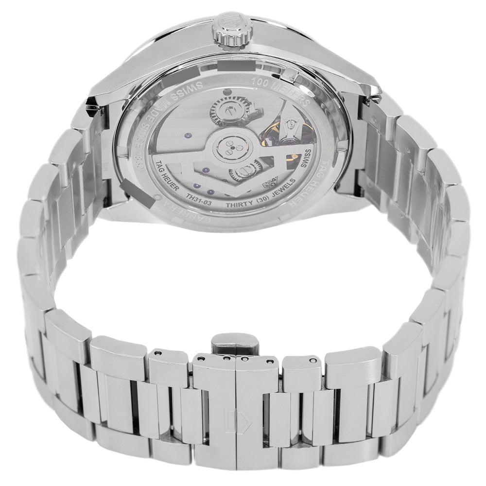 Tag Heuer Men's WDA2114.BA0043 Carrera Date Twin-Time Auto