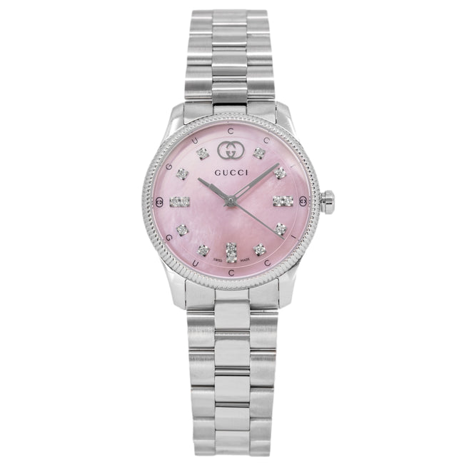 Gucci Women's YA1265062 G-Timeless 29mm Diamonds Quartz