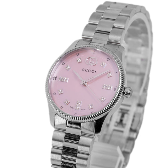 Gucci Women's YA1265062 G-Timeless 29mm Diamonds Quartz