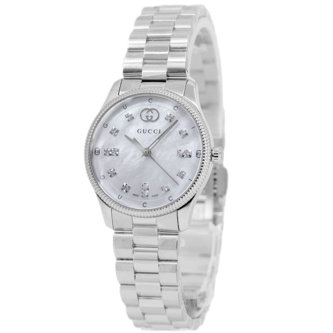 Gucci Women's YA1265064 G-Timeless 29mm Diamonds Quartz