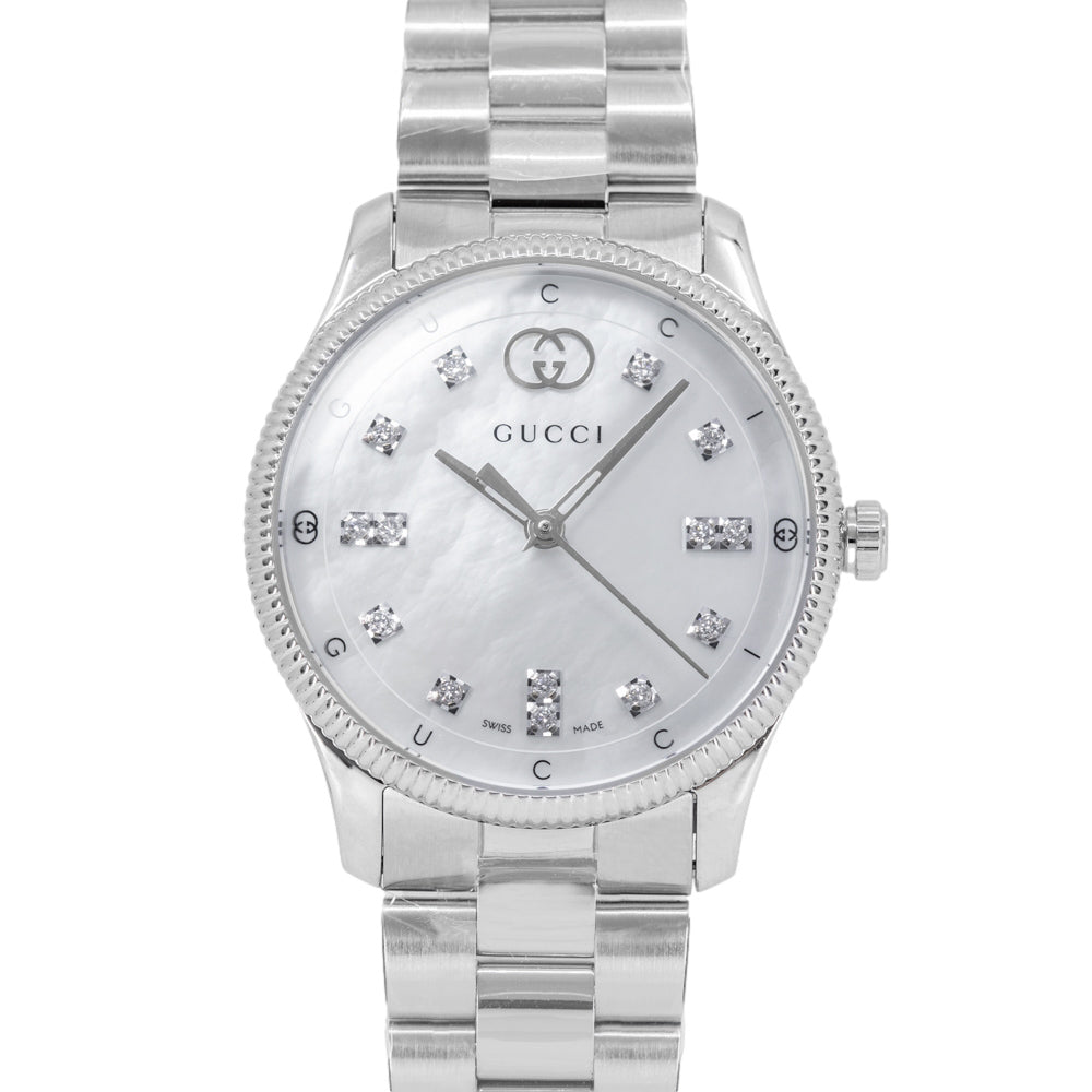 Gucci Women's YA1265064 G-Timeless 29mm Diamonds Quartz