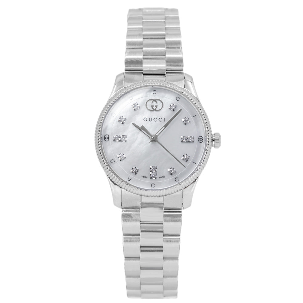 Gucci Women's YA1265064 G-Timeless 29mm Diamonds Quartz