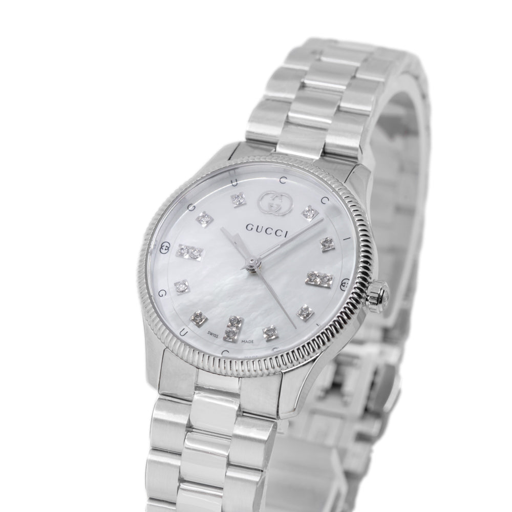 Gucci Women's YA1265064 G-Timeless 29mm Diamonds Quartz