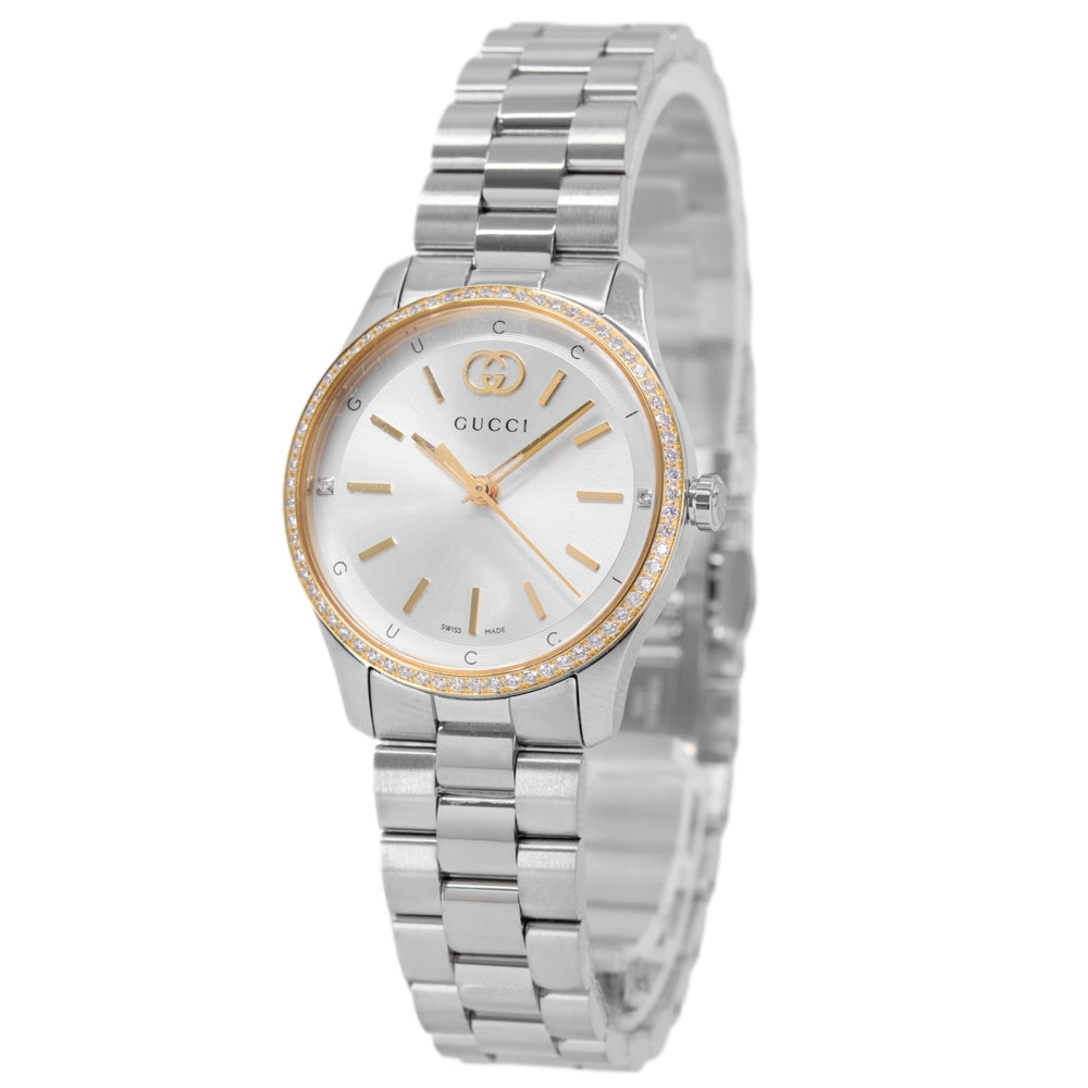 Gucci Women's YA1265072 G-Timeless 29mm Diamonds Quartz