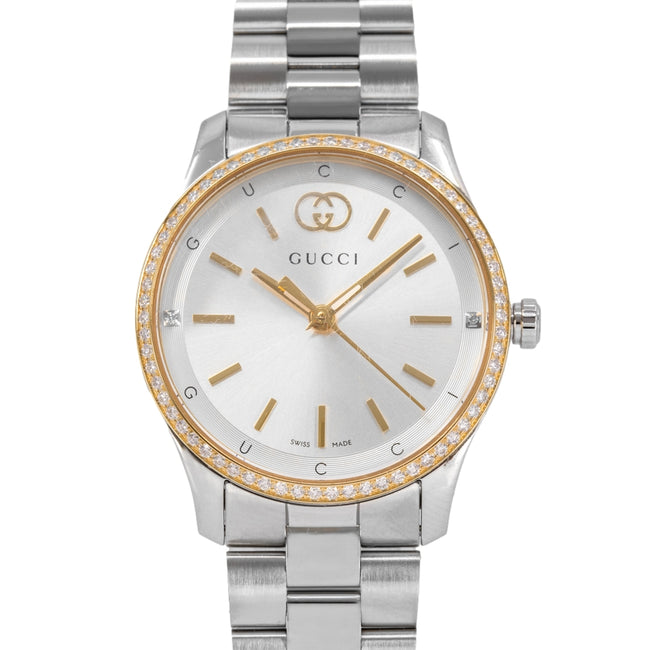 Gucci Women's YA1265072 G-Timeless 29mm Diamonds Quartz