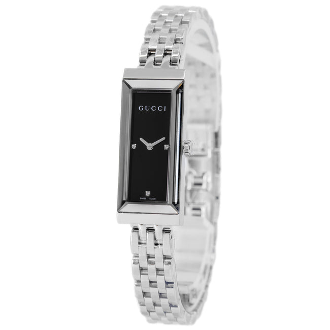 Gucci Women's YA127504 G-Frame Diamonds Quartz