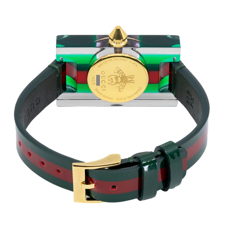 Gucci Damen YA143505 Vintage Web Quartz Uhr