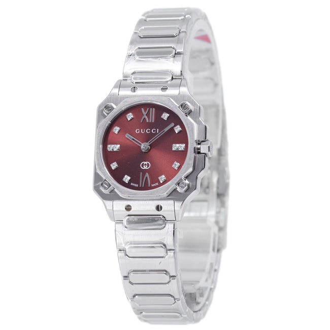 Gucci Women's YA166508 G-Flat 24mm Quartz