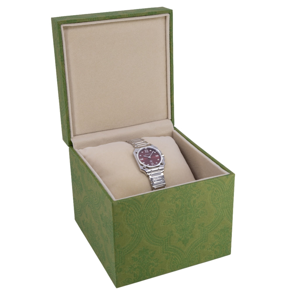 Gucci Women's YA166508 G-Flat 24mm Quartz