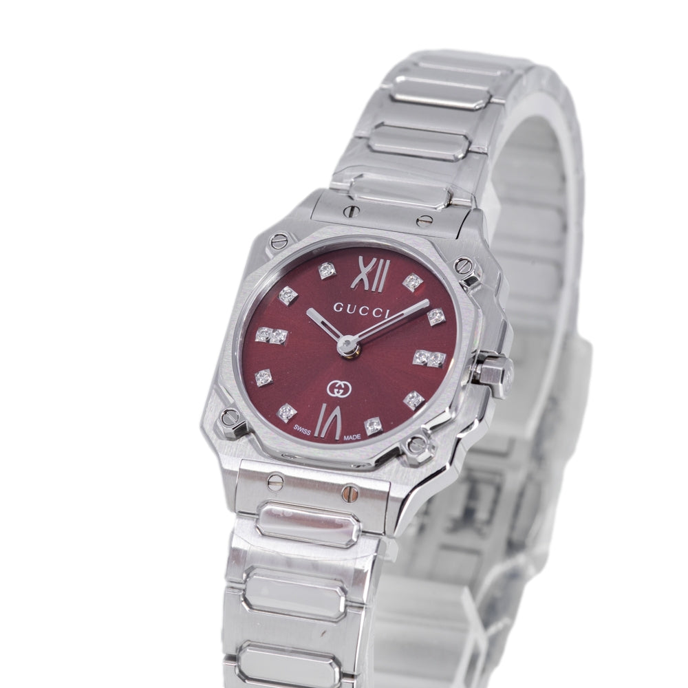 Gucci Women's YA166508 G-Flat 24mm Quartz