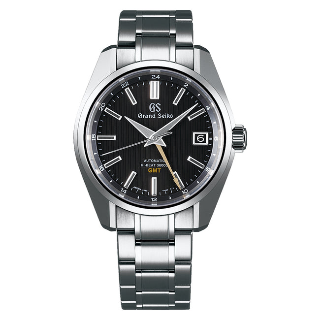 Grand Seiko Herren SBGJ213G Heritage Schwarzes Zifferblatt Uhr
