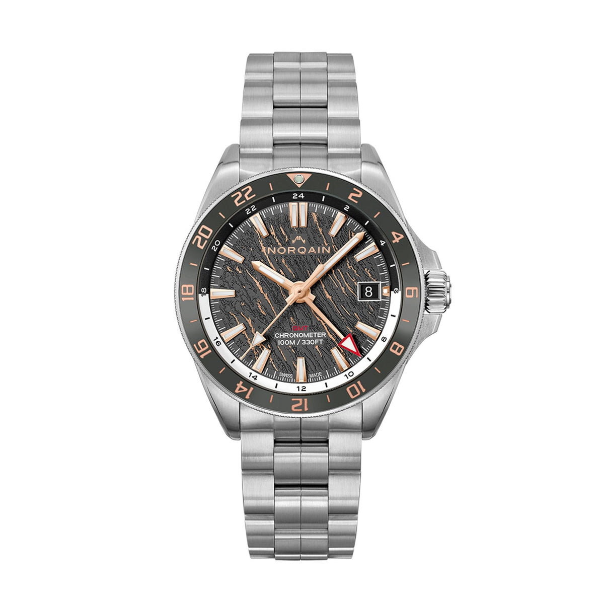 Norqain NN1100SC3CG/G113 Neverest GMT Glacier 41mm COSC