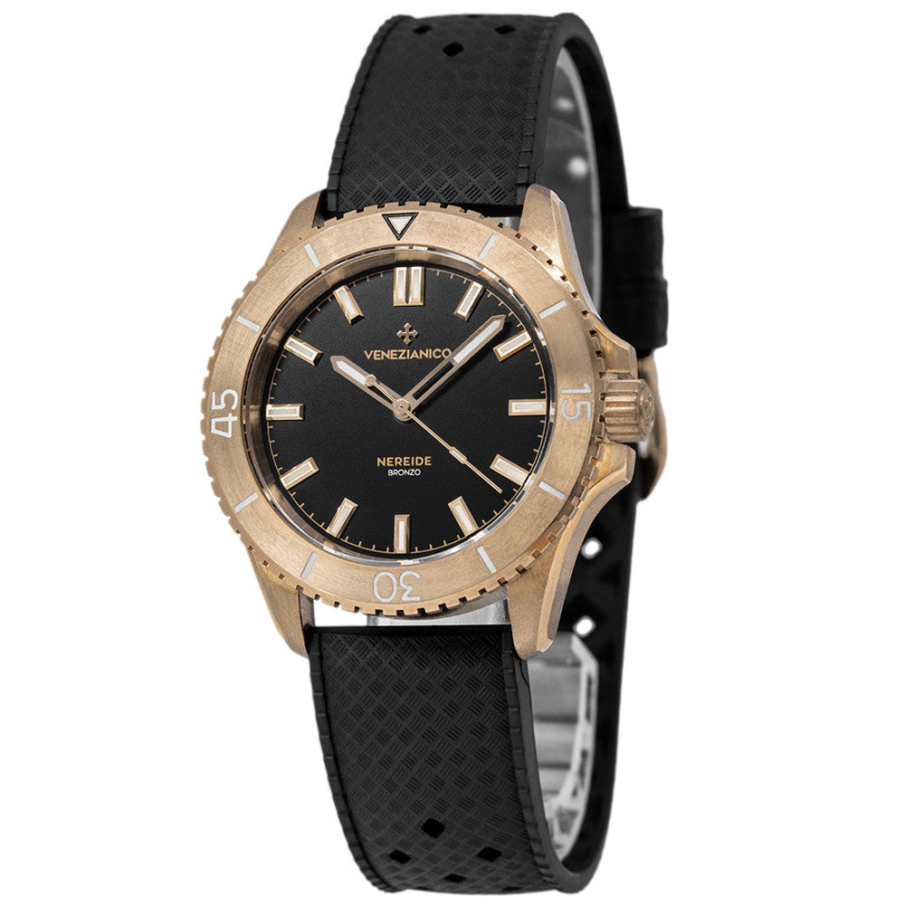 Venezianico Men's 3121555 Nereide Bronzo 39mm Automatic