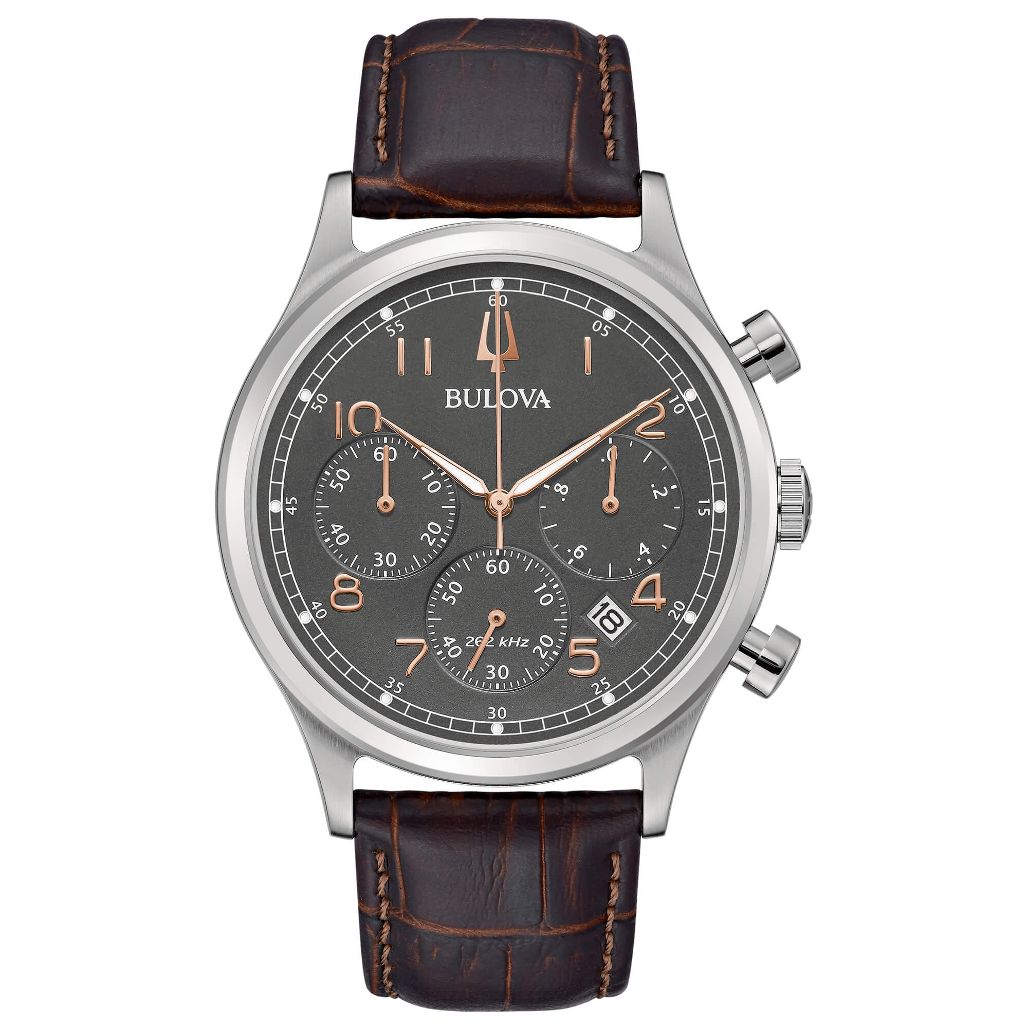 Bulova Men's 96B356 Crono High Precision -262kHz- Quartz