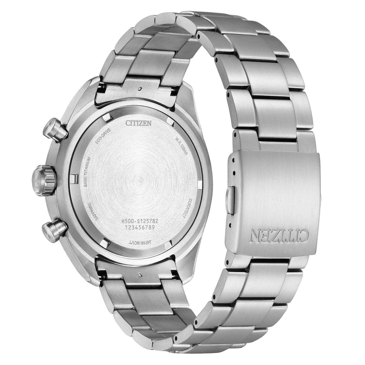Citizen Men's AT2480-81E Crono Super Titanio Eco-Drive