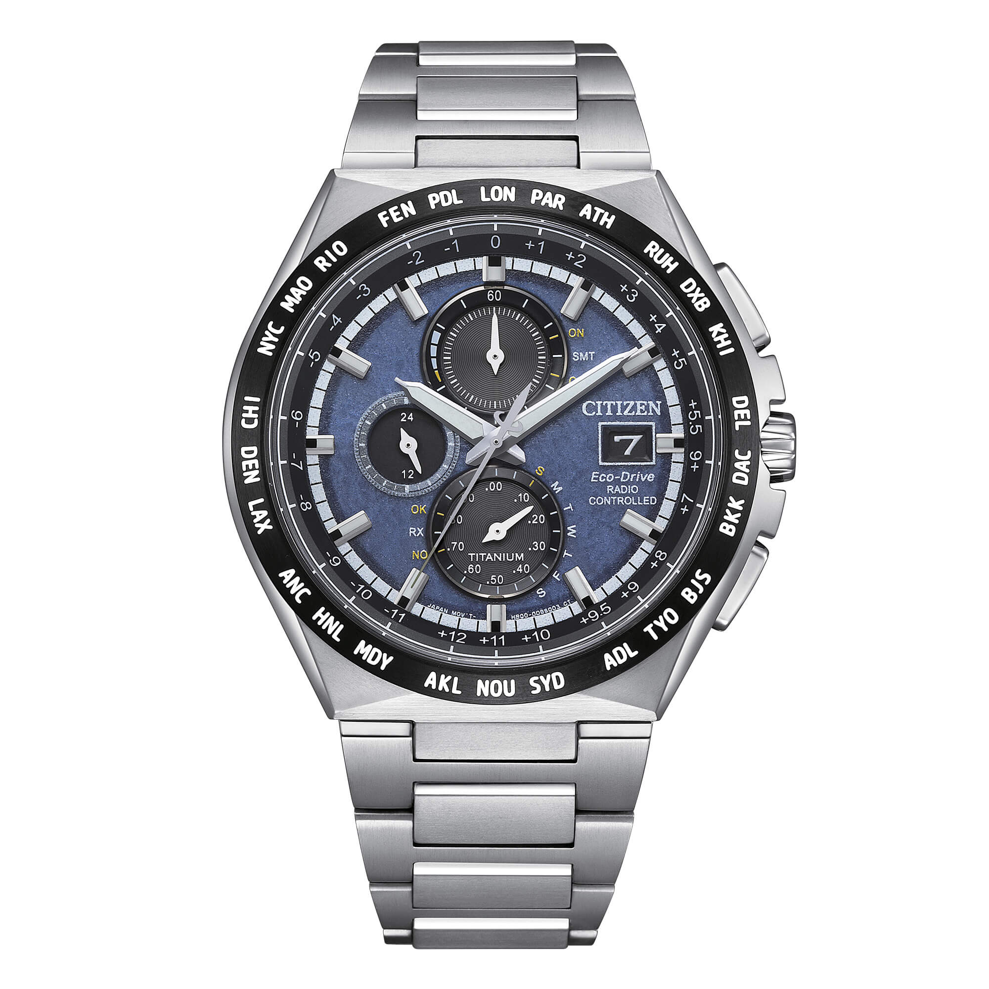 Citizen Men's AT8238-84L AT8 Super Titanio Eco-Drive