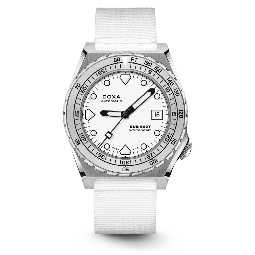 Doxa Men's 861.10.011.23 Sub 600T Whitepearl Auto