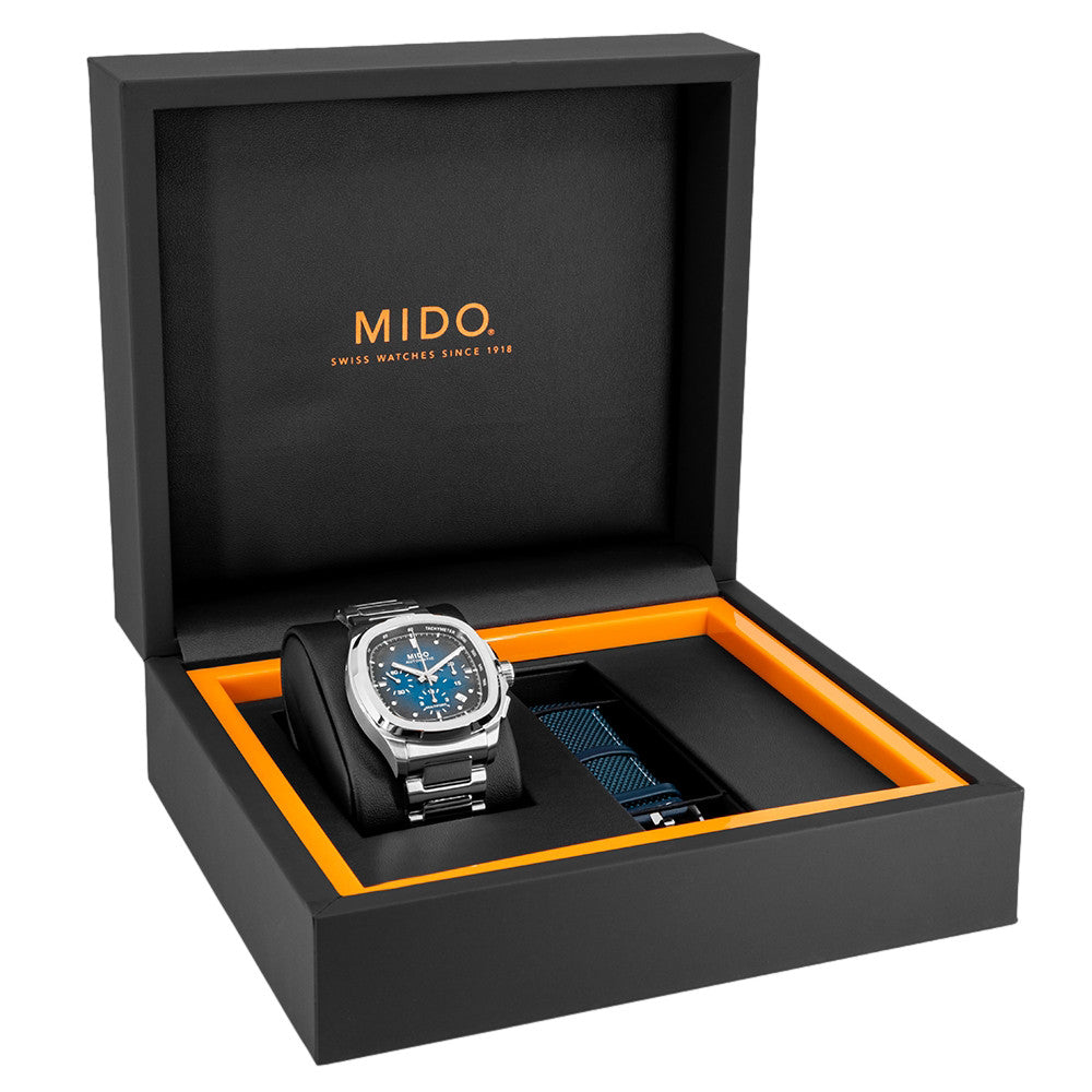 Mido Men's M049.527.11.041.00 Multifort TV Auto Chronograph