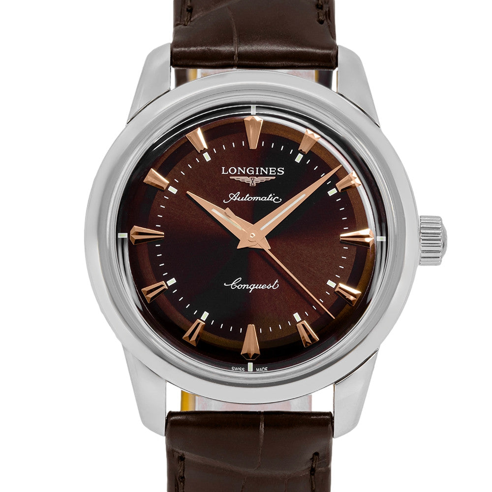 Longines Men's L1.649.4.62.2 Conquest Heritage 38mm Auto