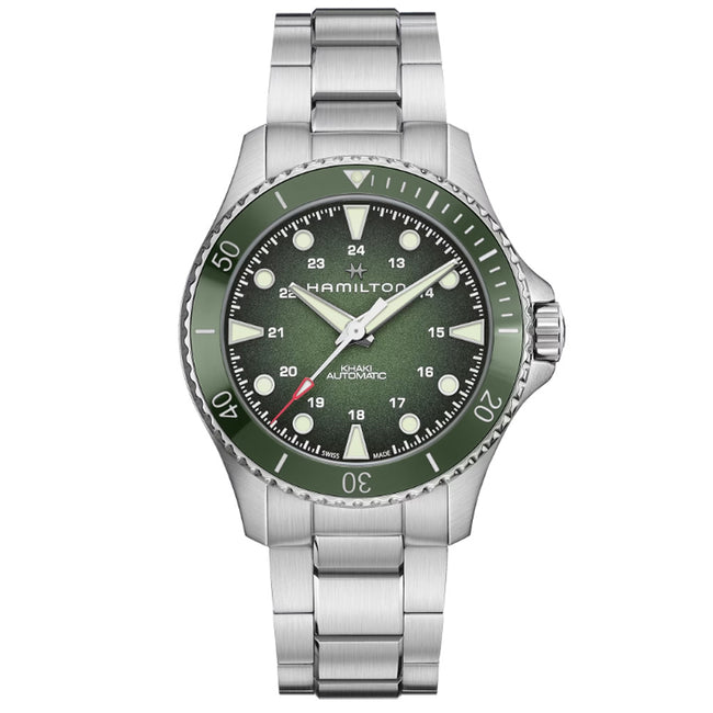 Hamilton Men's H82525160 Khaki Navy Scuba 43mm Auto