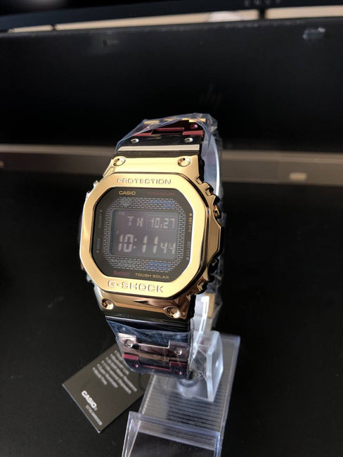 Casio full metal gold hotsell