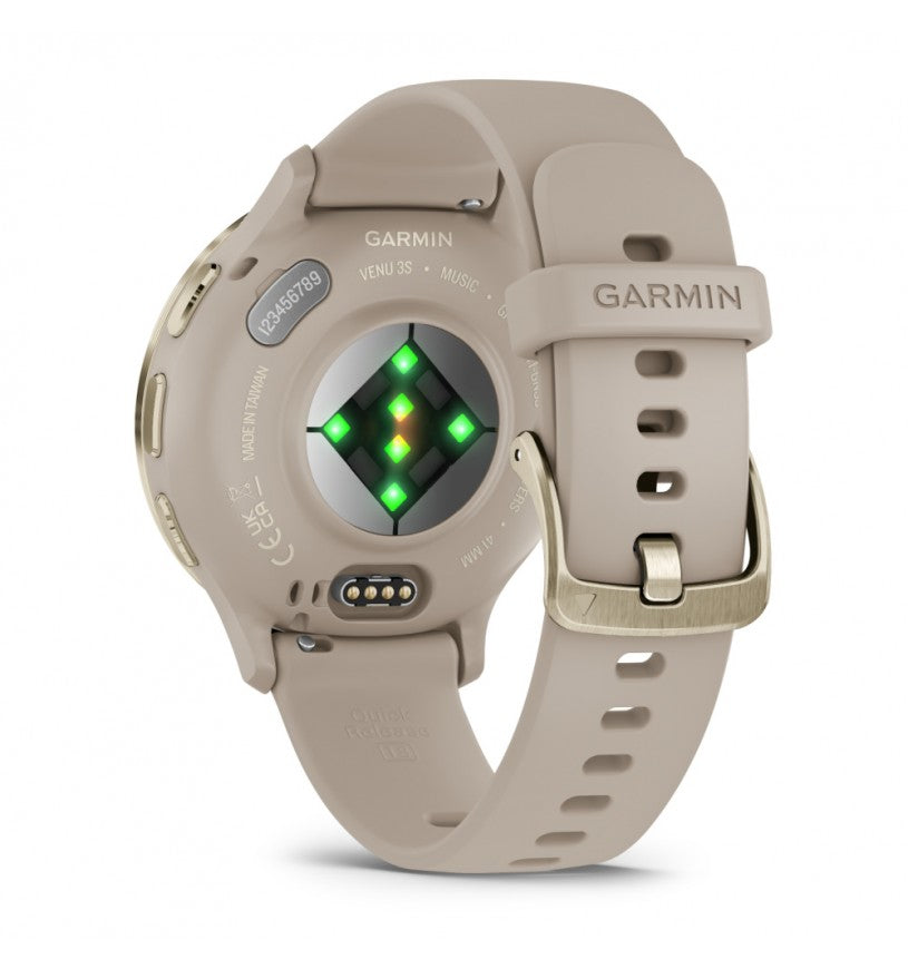 Garmin 010-02785-02 Venu 3S French Gray e Soft Gold