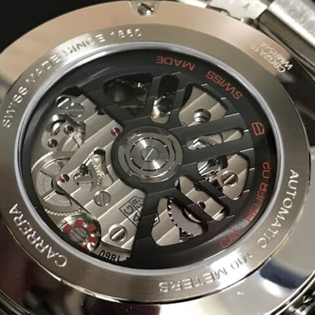 Tag Heuer Men's CBG2A10.BA0654 45mm Calibre Heuer02 Watch