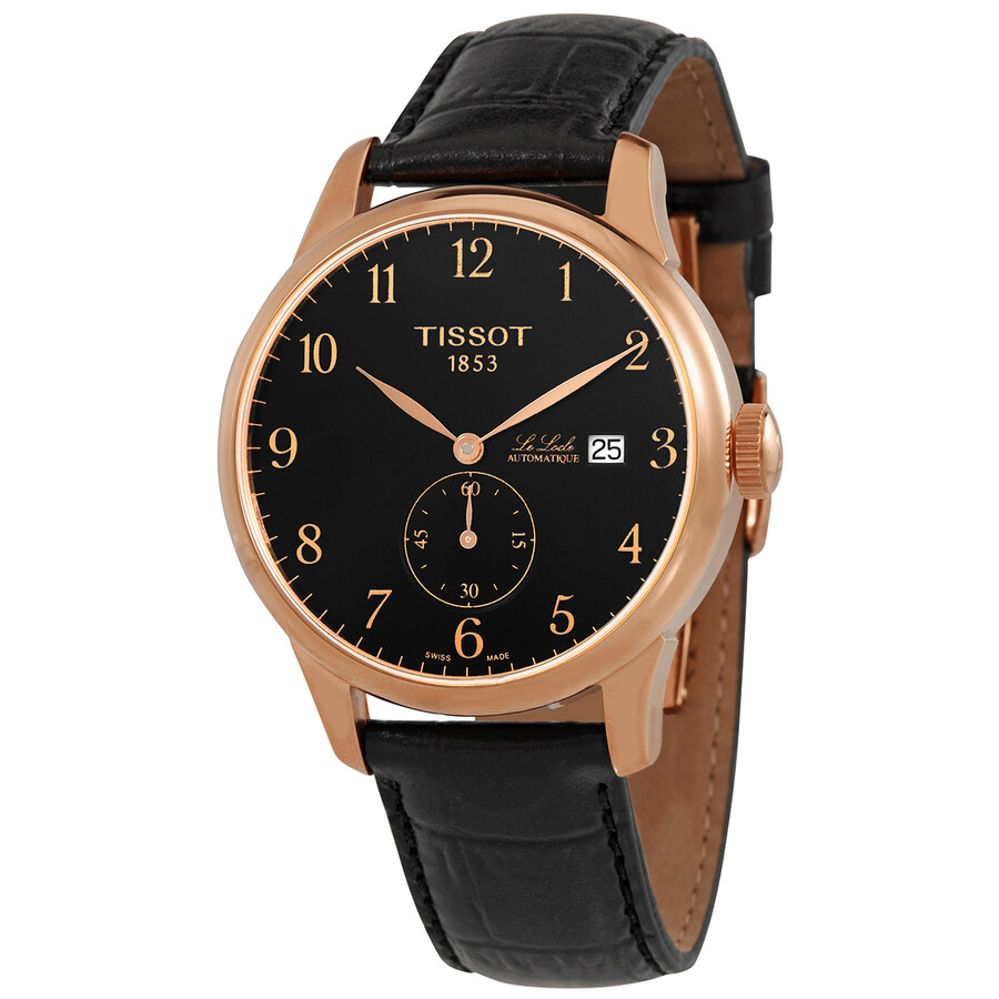 Tissot Men's T006.428.36.052.00 Le Locle Black Dial Auto