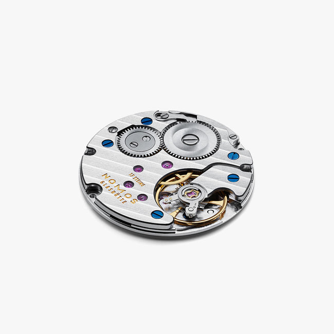 Nomos Glashutte 120 Tangente 33 Duo White Dial Watch