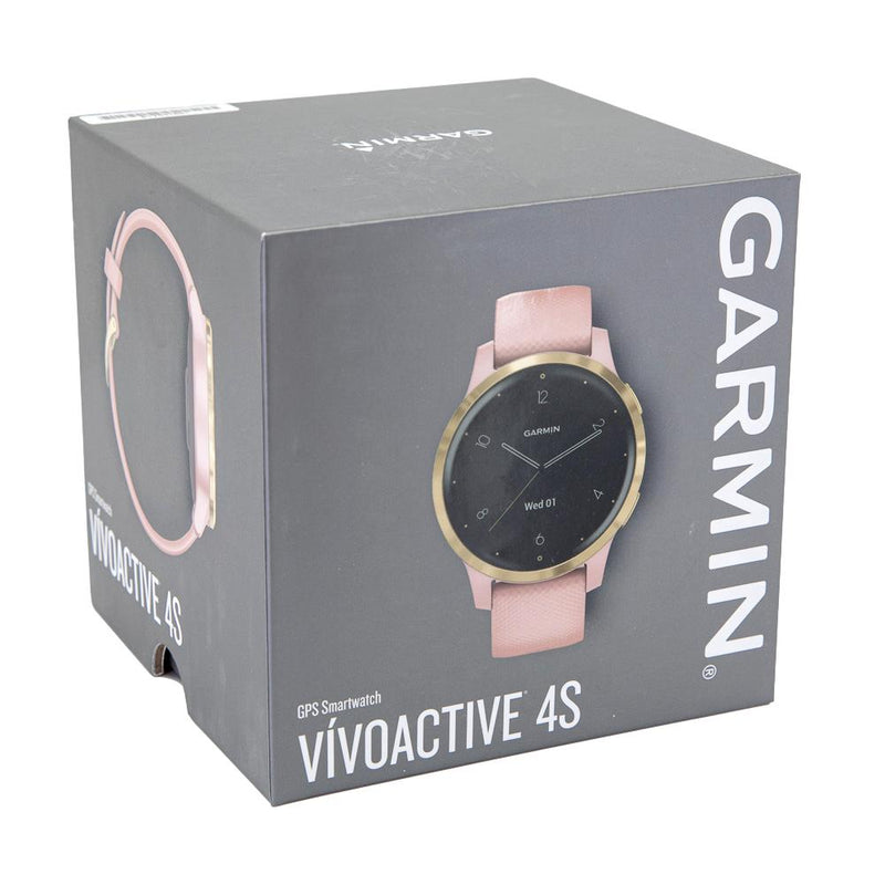 Restored Garmin vivoactive 4S Dust Rose Light Gold Hardware Multisport GPS  Watch (Refurbished) 