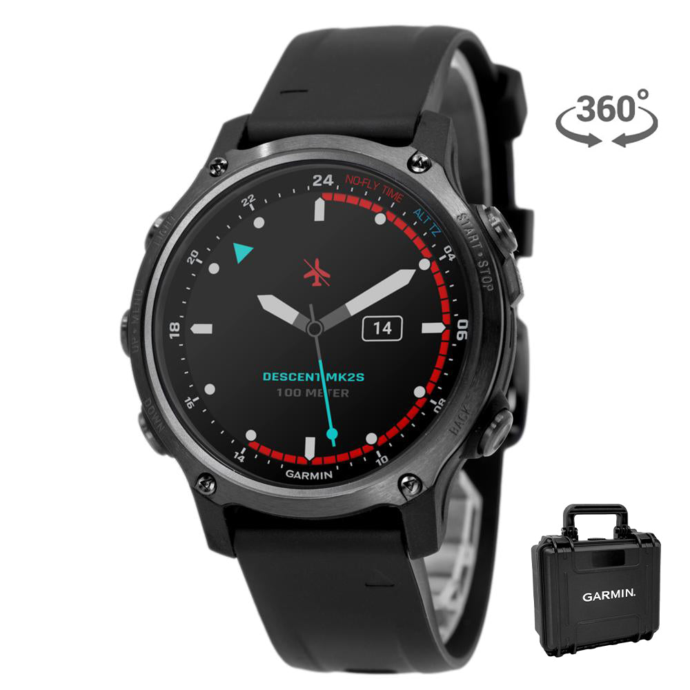 010-02403-04-Garmin 010-02403-04 Descent™ Mk2S Carbon Grey Smartwatch