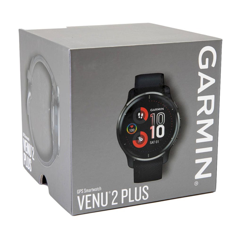 Garmin 010-02496-11 Venu® 2 Plus Black Smartwatch