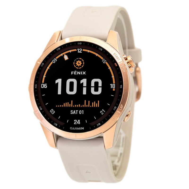 010-02539-11-Garmin 010-02539-11 fēnix® 7S – Solar Edition Smartwatch